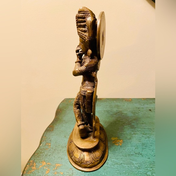 Krishna Statue Bronze - Picture 3 of 5